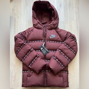 Kid’s Nike Burgundy Down Jacket